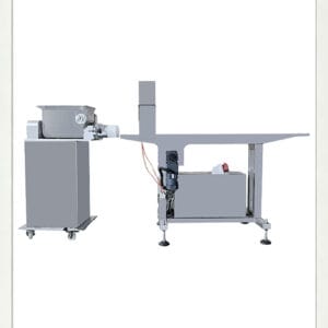 Double auger three-axis vacuum filling forming machine
