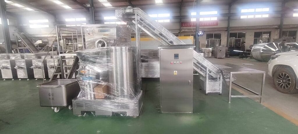 Full automatic low-temperature pet baked food production line for high-nutrition cat and dog kibble manufacturing