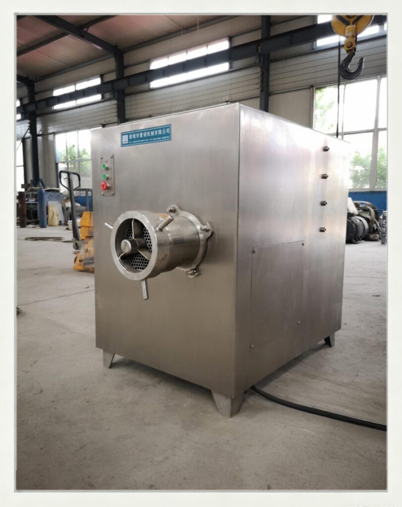 meat grinder for pet food production