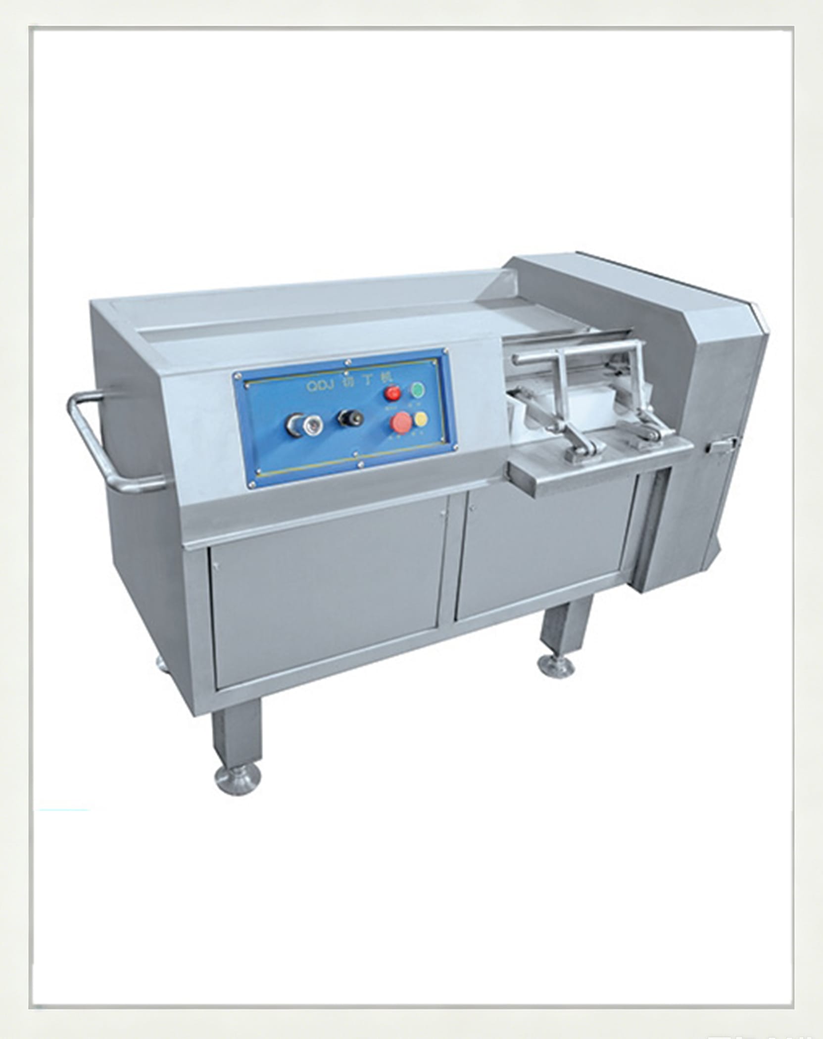 Multifunctional industrial meat vegetable dicer LNQD-350 LNQD-550 stainless steel automatic cube cutting machine with dual safety protection