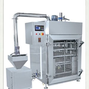 YX series automatic multi-functional smoking oven SUS304 stainless steel meat smoke curing machine drying baking washing integrated for sausage bacon chicken fish tofu processing