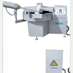 ZB series high speed chopper mixer 125 SUS304 stainless steel meat emulsifying machine for sausage meatball pet food production